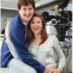 Christa Miller Instagram - Apparently Bill was still in high school when I started dating him 🍼 #scrubs 📸 @mitchellhaddadphoto