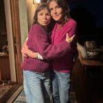 Christa Miller Instagram - Twinning every damn day. Love you Patty Mac! Xx