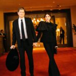 Christa Miller Instagram - What an incredible night celebrating with my Shrinking family and supporting @vdoozer and the Ted Lasso crew at the Emmy’s 🥂 📸 @catielaffoon 👗 @janellermiller 💄 @pinkieglossmakeup 💇‍♀️ @pamwiggy Suit: Christian Siriano Hat: Sarah Sokol Jewelry: Platt boutique Shoes: Givenchy