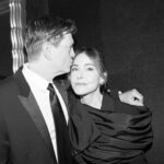 Christa Miller Instagram - What an incredible night celebrating with my Shrinking family and supporting @vdoozer and the Ted Lasso crew at the Emmy’s 🥂 📸 @catielaffoon 👗 @janellermiller 💄 @pinkieglossmakeup 💇‍♀️ @pamwiggy Suit: Christian Siriano Hat: Sarah Sokol Jewelry: Platt boutique Shoes: Givenchy