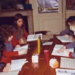 Christa Miller Instagram - Please don’t tell me that summer is over and school is starting!! If you need a little pick-me-up while you’re in a classroom, check out the photo ➡️ of me from second grade! Little Christa studying hard 🤓