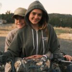 Christa Miller Instagram - So happy to be with my dear friend Clare and the beautiful @skydogsanctuary . Clare rescues, rehabs, and releases wild mustangs, donkeys and other cuties with love and compassion. We are in heaven!!