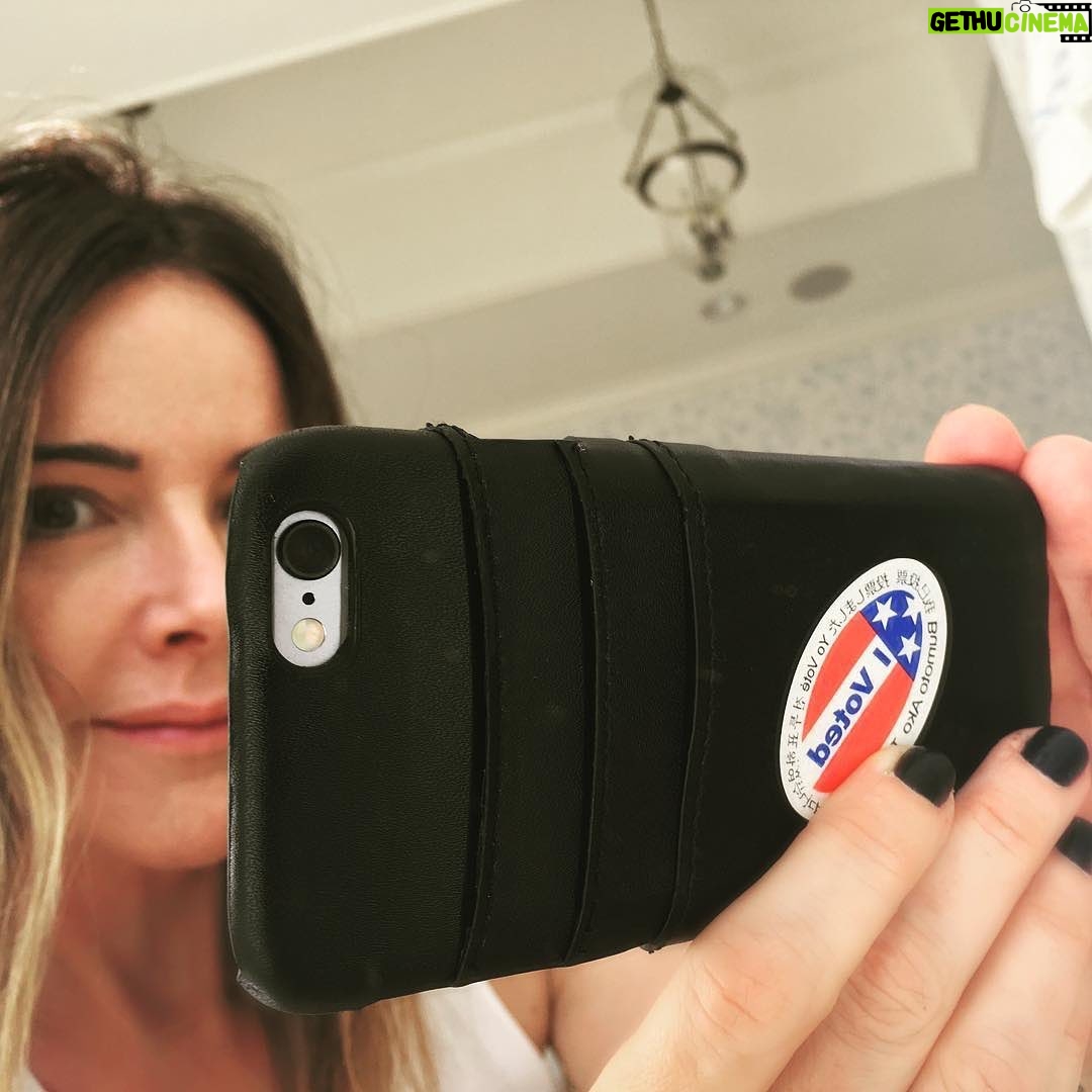 Christa Miller Instagram - Have you voted today?! Head to the polls today and let YOUR voice be heard! #vote