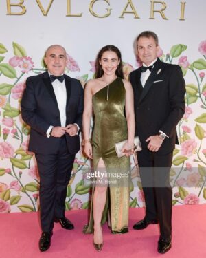 Christina Chong Instagram - Thank you @bulgari and @priscillabesq for the incredible evening at @stpaulscathedrallondon 

Not biased at all, but pretty sure I ended up on the most fun table. Gracias for the entertainment 😉@olgatimofejeva @laurajaneingham and @martabobes 🙏🏻🙏🏻🙏🏻

Styling: @olgatimofejeva 
Hair/M-up: @emilywouters 
👗 @galvanlondon 
👠 @jimmychoo 
💎 @bulgari 

📸 @simsnotebook 
📸 David Bennet

Ps. Obviously we did a recce of the cathedral before choosing the colour of dress. Nothing but perfection from @olgatimofejeva 

#bulgari #bulgarihighjewellery