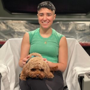 Christina Chong Instagram - @christinachongx (and her ADORABLE pup Runa Ewok) are taking over our Instagram today for #AAPIHeritageMonth! Follow along with them on stories and get ready for #StarTrek #StrangeNewWorlds season 2 coming June 15 💫🖖