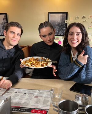 Christina Chong Instagram - Ep 3. Tomorrow and tomorrow and tomorrow - OUT NOW! 

Slide 1 - This is what is was like working with @paulwesley 

Before every scene we’d need some time to get the giggles out of the way. So now you know the story behind those ‘serious’ promo shots 😂. Apologies (again) to all the cast and crew who patiently waited for us to sort ourselves out - everyday! 🤣 And thanks for making it so fun @paulwesley You’re the best Kirk 😜

Slide 2 - Team Poutine!! The lovely and talented @adelaidekane joined us on our escapade and it was an absolute delight to share the screen with her 🥰

Slide 3 - And getting the opportunity to work with #CarolKane 👀👀👀 Not only is she the nicest woman, she’s the funniest 😆 Again, it was me (and Paul) devastated that I couldn’t not laugh (off camera) in all her close ups 👀 You just can’t trust me to not crack up 🤦🏻‍♀️ Sorry Carol!!! 

Thank you @reed_dave for your excellent script, @arrow.photos for your on point direction, @andreaheldman for getting makeup down to 20 minutes 😂, costumes for keeping us as warm as possible in -17C, @widgetfactoryco for your invaluable support and for this incredible opportunity that @ajgoldsman1629 and @alonsomyers 
gave me 🥹🙏🏻

Thank you @startrek @startrekonpplus @paramountplus @paramountplusuk  @secrethideoutco 
and the whole cast and crew 🙏🏻🙏🏻

I really hope you guys have as much fun watching this episode as we all had filming it. 

Thank you for watching 🙏🏻❤️
