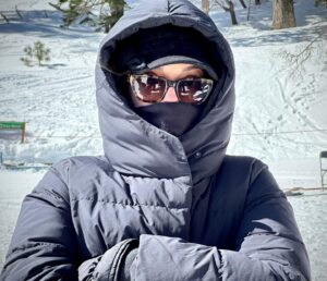 Christina Moore Instagram - Southern California 🥶🥶🥶
#snow #cold #march #spring #iamnotokaywiththis