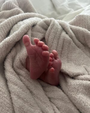 Christina Pascucci Instagram - Alessandra Sloane has made her entrance into the world 💕

She arrived 3/27 weighing in at 7lb 4oz   20 inches and bursted our hearts open in unimaginable ways. She is our greatest adventure and greatest love.

About her name:
Alessandra means defender of mankind. Sloane means warrior.

We see her first and middle names as a convergence of a beautiful, classic name of the past with another feminine and more modern name of the future, at a time when mankind is battling for truth and almost its very existence. 

May she be a light in what can sometimes be a dark world. We love you endlessly, Alessandra. 🥹