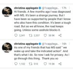 Christina Applegate Instagram - Update from Christina 🙏