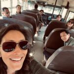 Christina Chang Instagram - Everybody involved with filming the last 2 episodes of S4 all know the (bus) ride, the hours, the sweat, the masks, the joy, the gratitude, the songs, @hillharper tequila night and having to say goodbye to @althomas1 💙 Big love to all, especially our T. See you on the next one, sister 💛💛 #thegooddcotor #finale #abc #sony #family