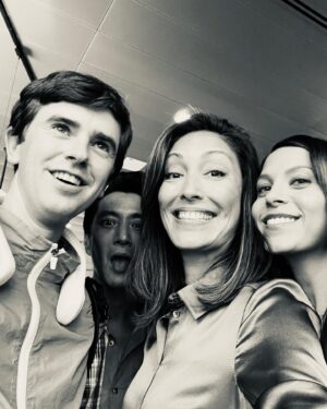 Christina Chang Instagram - Update: NOW AIRING NEXT MONDAY, not tonight. Sorry folks!

Tonight @thegooddoctorabc celebrates our 100th episode with “Hot and Bothered” directed by el capitan @shorez, written by The David’s. (@flyingrenaud). Tune in tonight! You won’t want to miss this steamy episode 😉 @savannahwelch @willyunlee @freddiehighmore @michaelpatrickthornton @shorez #thegooddoctor #100episodes