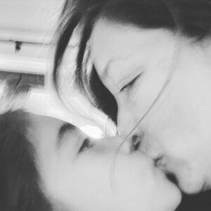 Christina Chang Instagram - This girl right here. She made me a mommy. But more importantly, an opportunity to learn from yet another human. #nationaldaughtersday #unconditionallove #parenting #girlmom #love 💛