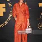 Christina Chang Instagram - A remarkable evening celebrating all the women nominated for an Oscar this year. Congratulations to all! A big thank you to @womeninfilmla x @maxmara 🧡 👗@maxmara 👜 @maxmara 👩🏽 @violetartistry @amandatrantino 🙏🏽 #WIFOscars #womeninfilm #oscars #maxmara