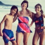 Christina Chang Instagram - Mom’s come in all forms. Apparently mine also came with some pretty interesting ideas for swimwear. Let’s hear it for all the ladies who have been mamabear caretakers💫💪🏽 Thank you 💛 #happymothersday