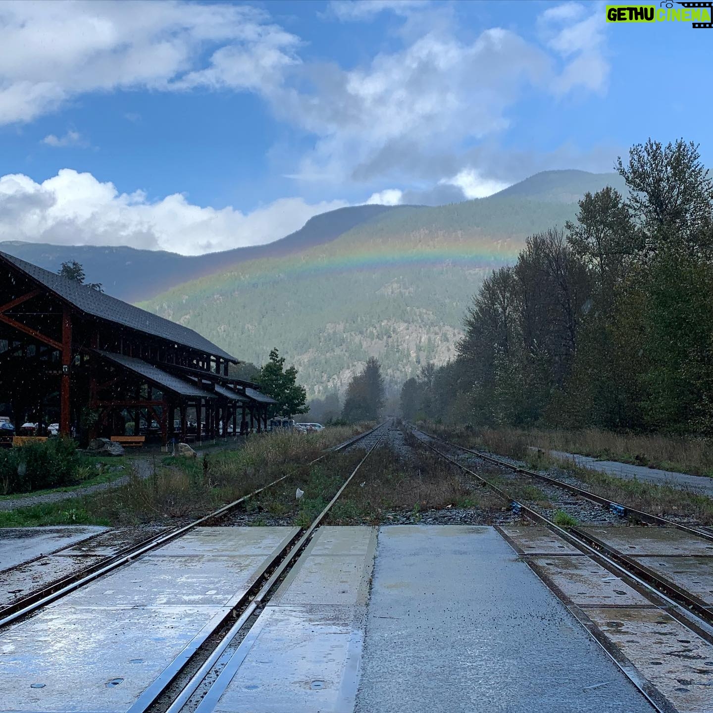 Christina Chang Instagram - Today. Thank you. • • #rainbows #nature #beauty #canada