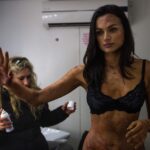 Christina Ochoa Instagram - Familia: "What is it you do at work again?" Me: "Its ok. Don't worry about it.” MUA @kerryskeltontravelphotos_ #BloodyMess #HalloweenIsWhatIveBeenTrainingFor
