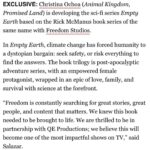 Christina Ochoa Instagram - 🌎🌏🌍 No sabéis la ilusión que me hace por fin compartir esta noticia y mas aún emprender en esta aventura con un equipo de personas creativas como estas… So incredibly excited for this world to go from page to screen and to do it with a team like this one. #EmptyEarth #Scifi #CienciaFicción #ClimateStories @qecollective @freedomstudiosinc