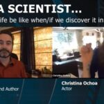 Christina Ochoa Instagram - It was such a pleasure talking with my dear friend and astrobiologist @kevin_peter_hand about life in space for @scientexchange #AskAScientist. ⁠⁠ ⁠⁠ Kevin is a real life Indiana Jones. Check out his book "Alien Oceans: The Search for Life in the Depths of Space".⁠⁠ ⁠⁠ Full video Linkin.bio ⁠⁠ ⁠⁠ @scientexchange⁠⁠ @nasem