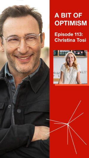 Christina Tosi Instagram - True friends are there for you through the highs and the lows. @christinatosi is that kind of friend for me. She’s someone I can laugh with, she’s someone I can cry with, and her friendship definitely makes life a little bit sweeter.

Christina—founder of @milkbarstore and the genius chef behind cereal milk 🥣🍦 ice cream—joins me on A Bit of Optimism to discuss the importance of asking for help, using dessert to create joy, and how sometimes all we need from a true friend is eight minutes of their time. #8minutes

Check out the full episode wherever you get your podcasts!