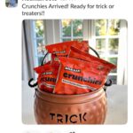 Christina Tosi Instagram - 🔥💯🎃 moves from the @milkbarstore team - 🔗 to crunchy cookies snack packs on Amazon in bio!