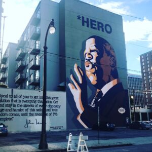 Christine Adams Instagram - “I appeal to all of you to get into this great revolution that is sweeping this nation.  Get in and stay in the streets of every city, every village and hamlet of this nation until true freedom comes, until the revolution of 1776 is complete” 
John Lewis  #atlantasown #lifelongsoldier