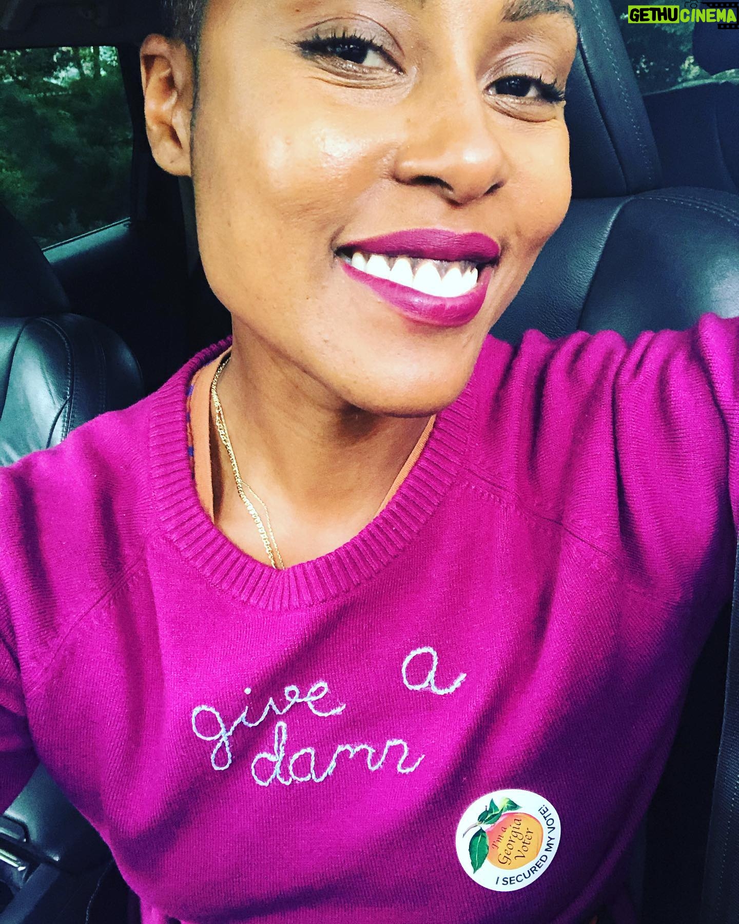 Christine Adams - 3.4K Likes - Feeling pretty bloody pleased with myself right now!! Voting in this election means everything to me. Iām an American now and I give a damn about my daughters futures. Iām not prepared to leave them a mess to clean up and nor should you. Our children deserve a better & brighter future. #votenow #voteearly #wewillnotsilenced