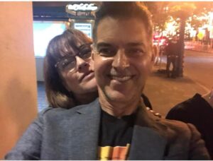Christine Elise Instagram - Two years ago today - in Toronto with @realdonmancini .
