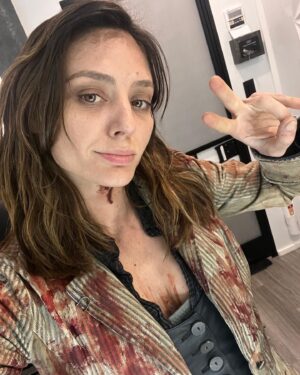 Christine Evangelista Instagram - The final season of @feartwd begins tomorrow night. @amc_tv 
💀💀💀