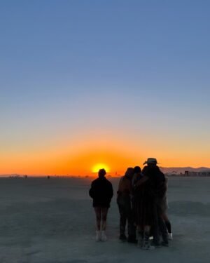 Christine Evangelista Instagram - Through the dust I began my descent, 
Diving deep into a world of pure magnificence. 
My heart as open as my beaming eyes
Marveling at the visions that have been galvanized. 
And wide awake I truly saw 
a dream
 like I’ve never dreamed before. 

#burningman