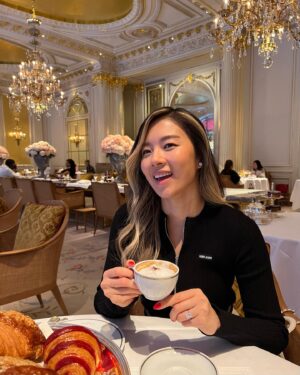 Christine Ko Instagram - Hard launch on the highlights & convincing myself I’m not jet lagged ☕️🥐✨