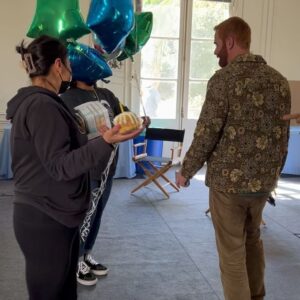 Christine Ko Instagram - This season changed my life forever 🩵 we had so much fun making it and I hope you guys can see all the hard work and love everyone put into it!! 🐘🤠🐊🚌💥

Season 3 Finale out now #DaveFXX @hulu