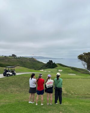 Christine Ko Instagram - August is my favorite month, said every leo ever 🥳⛳️🐕❤️

PS. He watched an IG reel, changed my swing, and it worked 😱