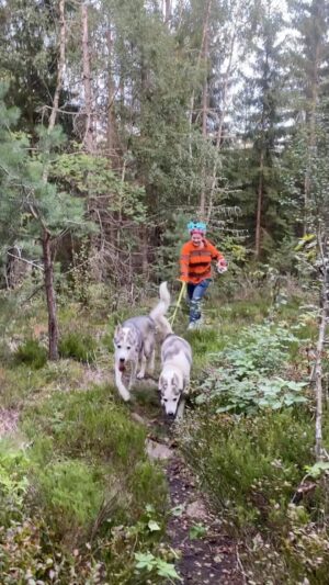 Christine Koht Instagram - Jeg må jo prøve ut nye fysiske utfordringer. I kveld løper jeg med ulver, samtidig som jeg skal plukke sopp. Oj oj oj for en fart. Det er såååå gøy🏃‍♂️🏃‍♀️🏃