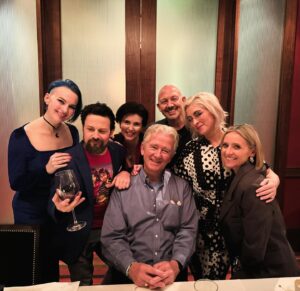 Christine Lakin Instagram - Such a fun weekend of fans, fam and friends. My heart is full! 🥰 90s Con is Kind of like a HS reunion where you can’t wait to see everyone again- capped off with a beautiful and memorable birthday dinner for Dad #2, the one and only @therealpduffy ☘️ Thank you @jasonmarsden 🙏🏼 and @thecapitalgrille for an epic evening and @thats4ent for a great event 🙌🏼 Would you come see us next time??