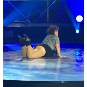 Christine Morency Instagram - 👯‍♂️ 100% Flashdance. 👯‍♂️

EXCUSEZ-MOI LES JARRETS, PARDON!?! 😍💥

FAT. FIERCE. FORTE. FIÈRE. 

Merci. BONSOIR! 🤘🏻💣💥