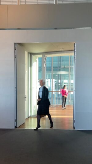 Christine Lagarde Instagram - Discussions on monetary policy are underway at our main building in Frankfurt.
 
Follow the live press conference with President @christinelagarde from 14:45 CET – more details via the 🔗 in our story!
 
#EuropeanCentralBank #Euro #Europe #ECB
 
🎥 by ECB
