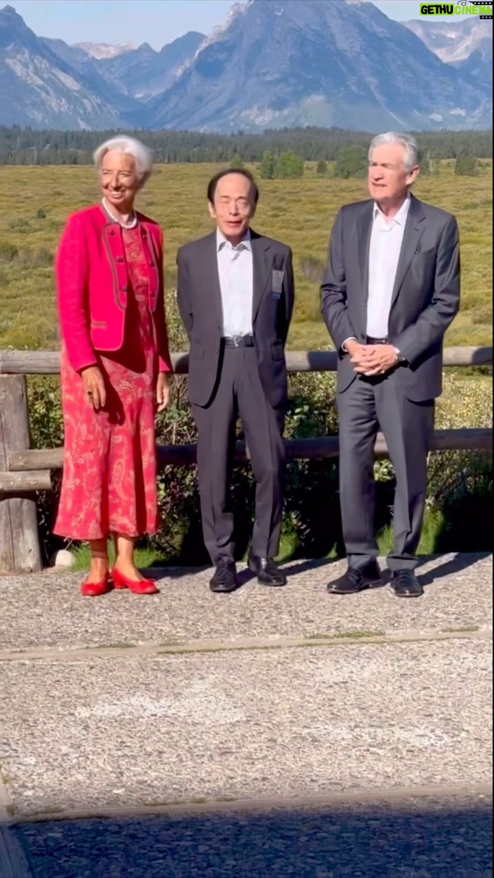 Christine Lagarde Instagram - That’s a wrap for this year’s Jackson Hole symposium in the beautiful Grand Teton National Park in Wyoming! Many thanks again @kansascityfed for hosting the event. High inflation has caused anguish for many people, and our fight against it is not yet won. Thanks to my fellow central bankers and all other participants for the interesting discussions on shifts in the global economy and the challenges they present for policymakers. Follow the 🔗 in my bio to read my speech about policymaking in an age of shifts and breaks.
