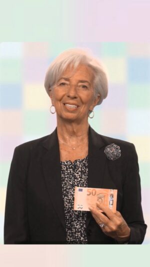 Christine Lagarde Instagram - Have a say in what your money will look like!

Participate in our survey and share your preferences on the shortlisted themes for the redesigned euro banknotes.

Tell us what you think via the 🔗 in our bio.

#Payments #Banknotes #FutureBanknotes #EuroBanknotes #SingleCurrency #Cash #EuropeanCentralBank #EuroArea #Euro #Europe #ECB

📸 by ECB