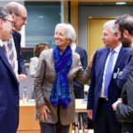 Christine Lagarde Instagram - Good to be back in Brussels, this time for the first #Eurogroup of 2024. During the meeting, we discussed priorities for the year ahead. I was also happy to meet the new Dutch and Spanish finance ministers, Steven van Weyenberg and Carlos Cuerpo.