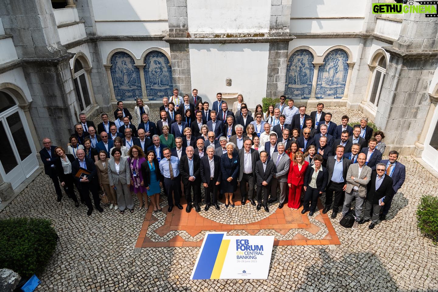 Christine Lagarde Instagram - Looking back on three insightful and inspiring days at the #ECBForum on Central Banking in beautiful Sintra, Portugal. A big thank you to all those who participated and to the wonderful team organising the event! 📸 by @yourimage.pt / ECB