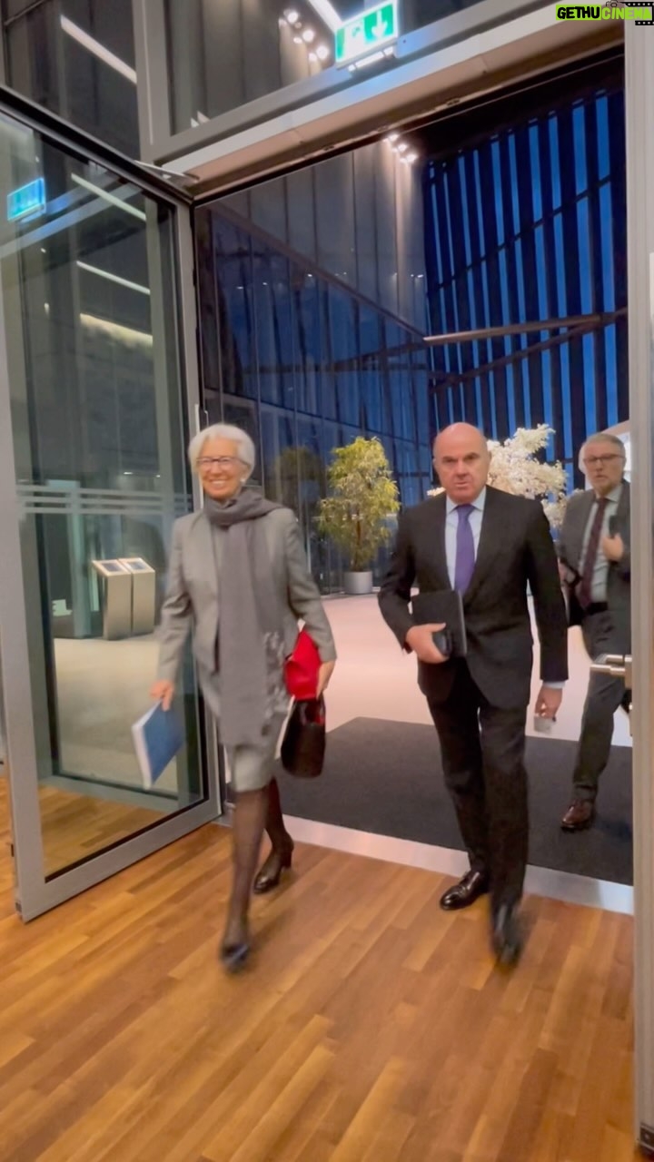 Christine Lagarde Instagram - Our Governing Council is meeting in Frankfurt to set monetary policy for the euro area. Stay tuned for our monetary policy decisions and follow the live press conference from 14:45 CET – more details via the link in our bio!