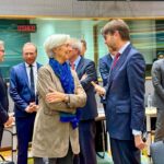 Christine Lagarde Instagram - Good to be back in Brussels, this time for the first #Eurogroup of 2024. During the meeting, we discussed priorities for the year ahead. I was also happy to meet the new Dutch and Spanish finance ministers, Steven van Weyenberg and Carlos Cuerpo.