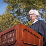Christine Lagarde Instagram - It was gratifying to see Minouche Shafik, the first-ever woman President of @columbia University being inaugurated in NYC. 📸 by Columbia University