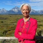 Christine Lagarde Instagram - Changes in labour markets, the energy transition and a deepening geopolitical divide are characterising the post-pandemic environment, says President @christinelagarde at the Jackson Hole Economic Policy Symposium.   The return of high inflation globally is a visible consequence of these shifts. Our fight against inflation is not yet won. In this era of uncertainty, we need to set interest rates at sufficiently restrictive levels for as long as necessary to return inflation to our 2% target.   There are plausible scenarios where we could see a fundamental change in the nature of global economic relationships. To ensure stability and robust policymaking, we need: 🔵 Clarity on our objectives 🔵 Flexibility in our analysis 🔵 Humility in how we communicate Read President Lagarde’s full speech on policymaking in an age of shifts and breaks via the 🔗 in our bio!   #JacksonHole #MonetaryPolicy #Inflation #EuropeanCentralBank #Euro #Europe #ECB   📸 by ECB