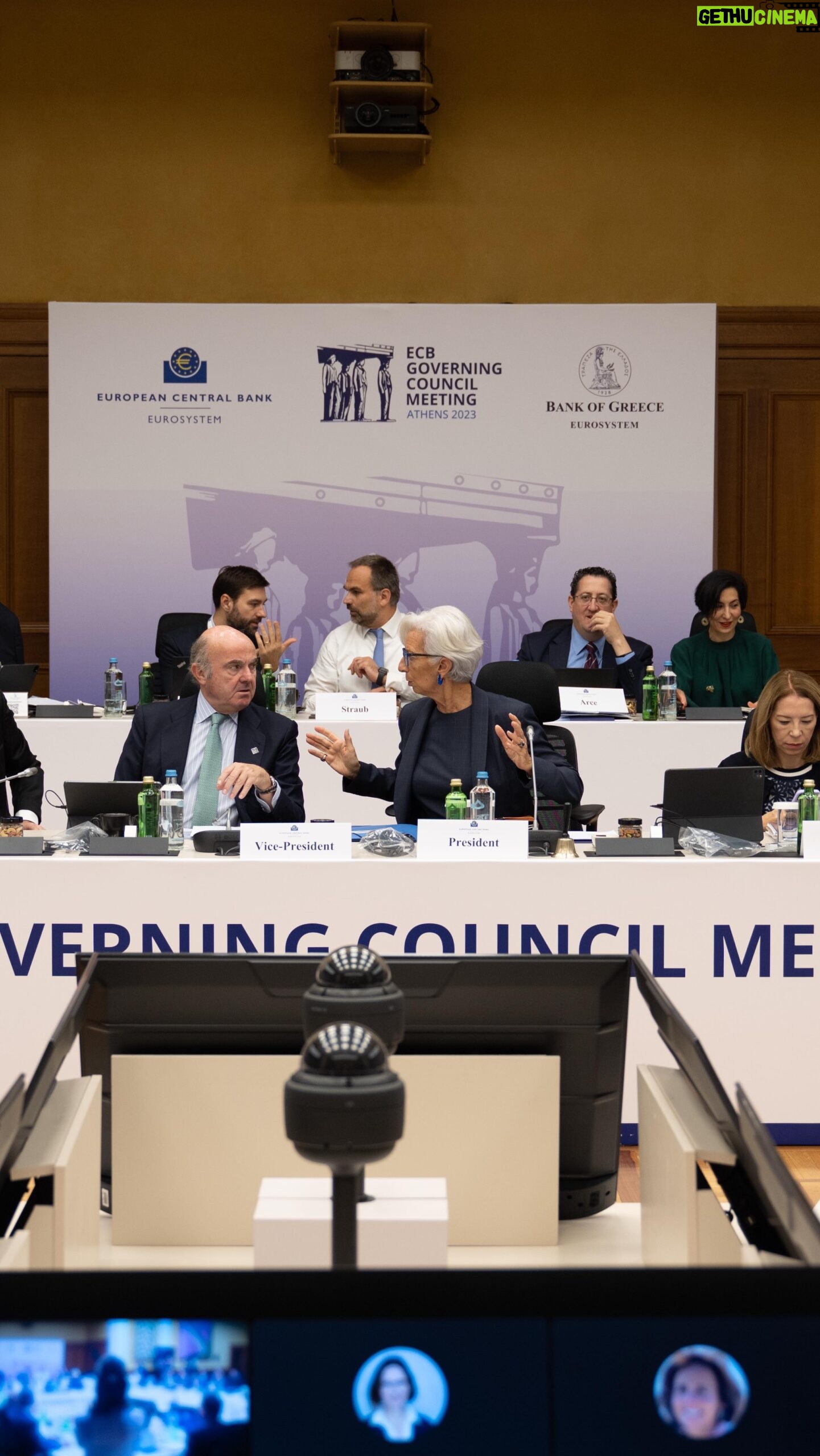 Christine Lagarde Instagram - Governing Council discussions on monetary policy are underway in Athens, Greece.
Follow the live press conference from 14:45 CET via the 🔗 in our bio!
#EuropeanCentralBank #Euro #Europe #ecb
🎥 by ECB