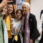 Christine Lagarde Instagram - Today is International Youth Day. Young people are Europe’s future, and we must provide them with the tools and knowledge to navigate the world of tomorrow. At the ECB, we frequently engage with young Europeans and listen to their views. I hope the advice I have shared at events over the past months, speaking from my own experience, will be of use to young people along whichever path they choose to follow. #IYD2023