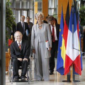 Christine Lagarde Instagram - When I think of the late Wolfgang Schäuble, the first image I see is him sitting across from me at the table of the French cabinet in the Elysée Palace, the first German finance minister to participate in such a meeting.

I see him sitting at the negotiating table in Brussels, at one of our many meetings that ran long into the night.

I hear the straight talker who never shied away from difficult decisions.

I remember the dedicated public servant, a master of diplomacy with the intellectual ability to understand opposing viewpoints.

I see a natural statesman with the courage to stand by his convictions as well as the pragmatism to recognise the world as it is.

And I see a man of loyalty and kindness.

His success did not come through a forceful personality, but from understanding how to find common ground with others.

In today’s challenging environment of extreme views, his statesmanship and his philosophy of staying true to yourself and to your democratic institutions would have been welcomed.

I will miss you, my dear friend.
