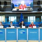 Christine Lagarde Instagram – 🇪🇺 I was in Brussels for my last regular hearing with members of the @europeanparliament’s ECON Committee before the end of their term.
I thanked them for the constructive discussions over the past years.
During the meeting we talked about the euro area economic outlook, the @europeancentralbank’s latest monetary policy decisions and the first 25 years of the euro.