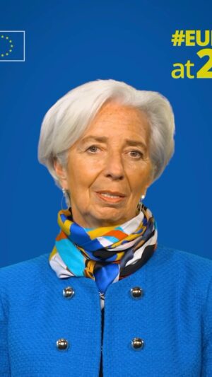 Christine Lagarde Instagram - A new year has begun – full of new challenges and opportunities. 

It is also 25 years since the euro was introduced – so there’s reason to celebrate! As the custodians of the euro, we acknowledge this milestone and look towards the future, as the journey of the euro has only just begun.

So, with that, I wish you and your loved ones a happy new year, and a successful 2024.