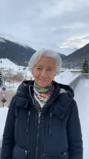 Christine Lagarde Instagram - I’m happy to be back in Davos for the @WEF annual meetings.

During this week, we will be discussing the global economic outlook.

From my side, I’ll be talking about the progress we’ve made to bring inflation back to our 2% target.
 
#WEF24